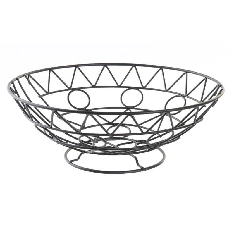 Fruit bowl DKD Home Decor Metal (28 x 28 x 10 cm) - fruit basket at wholesale prices