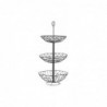Coupe à fruits DKD Home Decor Métal (28 x 28 x 58 cm) - corbeille à fruits à prix de gros Coupe à fruits DKD Home Decor Métal (28 x 28 x 58 cm) - corbeille à fruits à prix de gros