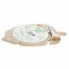 Cheese tray DKD Home Decor Volet Multicouleur Bambou Grès Tropical (28 x 18 x 3 cm) (3 pcs) - cheese board at wholesale prices