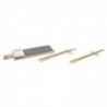 Set de sushi DKD Home Decor Naturel Ardoise Bambou (28 x 9 x 2 cm) - set à sushi à prix de gros