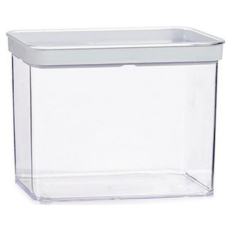 Transparent Silicone ABS PS jar 2200 ml (10.5 x 16.1 x 21 cm) - Jar at wholesale prices