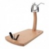 Jambonnier en Bois (25 x 48 x 40 cm) - porte-jambon à prix de gros
