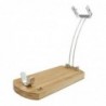 Support à jambon pliable Bambou (37,5 x 16,5 cm) - porte-jambon à prix de gros