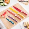 Ensemble de Couteaux en Céramique et Éplucheur Knoolvs InnovaGoods 6 Pièces - couteau céramique à prix de gros