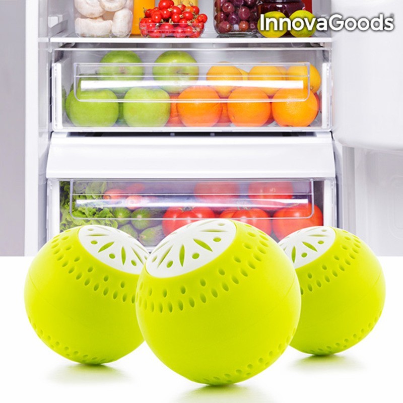 InnovaGoods Eco-Balls for Refrigerators 3 Units - Innovagoods products at wholesale prices