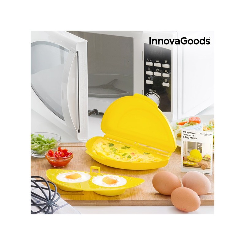 Cuiseur de Omelette pour Micro-Ondes InnovaGoods - Produits Innovagoods à prix de gros