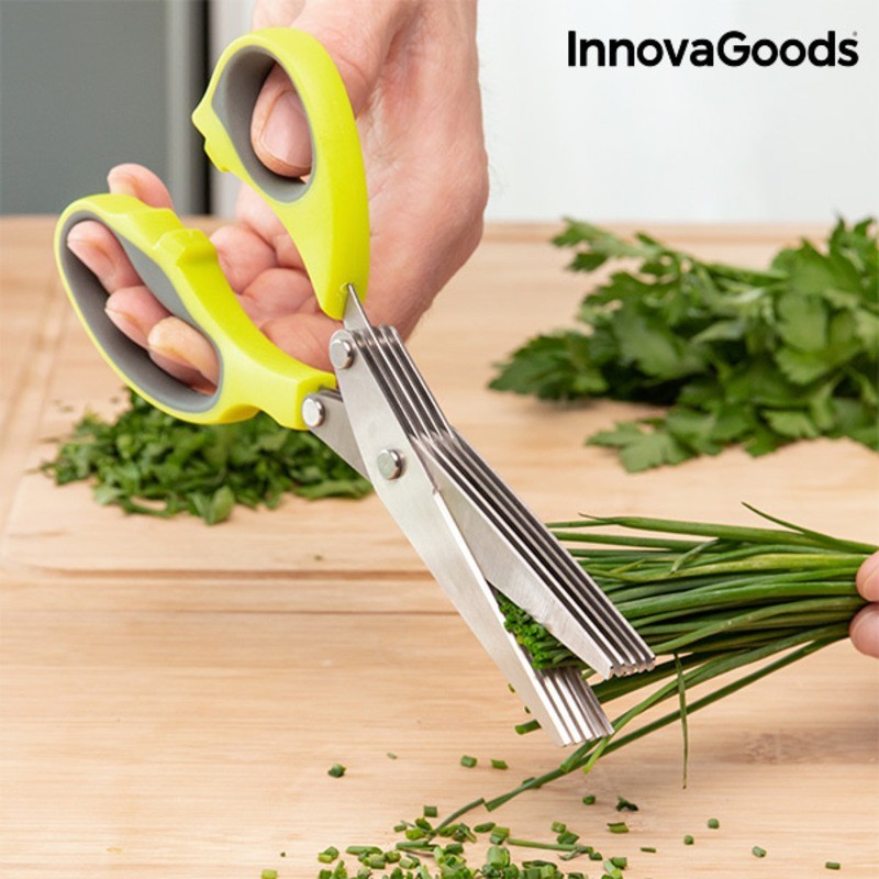 Ciseaux de Cuisine Multi-Coupe 5 en 1 Fivessor InnovaGoods - Produits Innovagoods à prix de gros