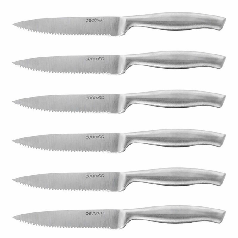 Ensemble de Couteaux Cecotec Acier inoxydable (6 pcs) - couteau de table à prix de gros