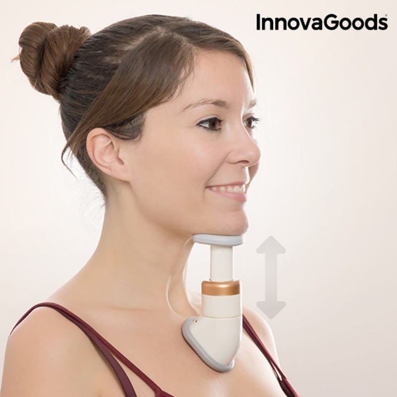 SbeltNeck Double Chin Reducer Massager InnovaGoods - Massage accessory at wholesale prices