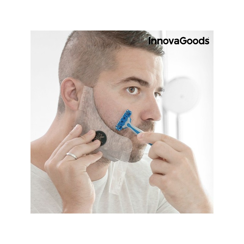 Moule pour Rasage de Barbe Hipster Barber InnovaGoods - Produits Innovagoods à prix grossiste