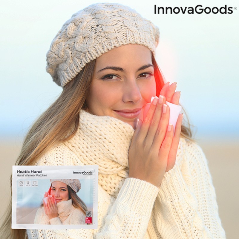 Patchs réchauffant pour les mains Heatic Hand InnovaGoods (Pack de 10) - Produits Innovagoods à prix de gros