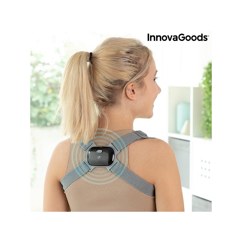 Intelligent Rechargeable Posture Trainer with Vibration Viback InnovaGoods - back support at wholesale prices