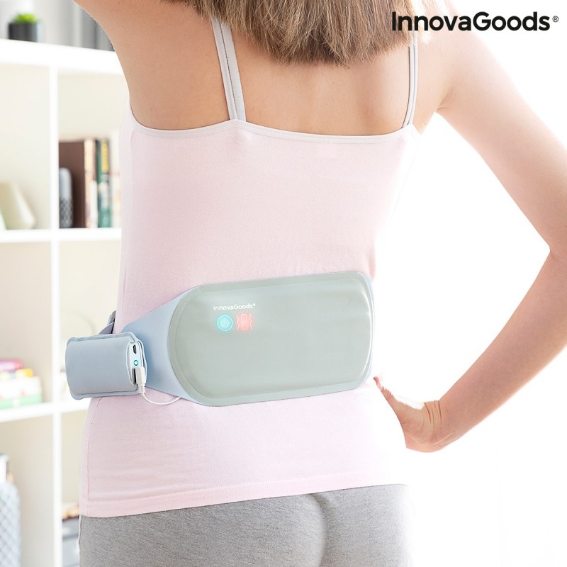 Beldisse Wireless Rechargeable Heated Massage Belt InnovaGoods - Massage accessory at wholesale prices