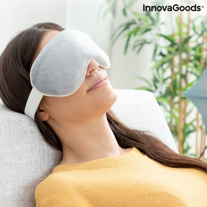 Masque Chauffant Relaxant Clamask InnovaGoods à prix grossiste - masque gel pour les yeux à prix de gros