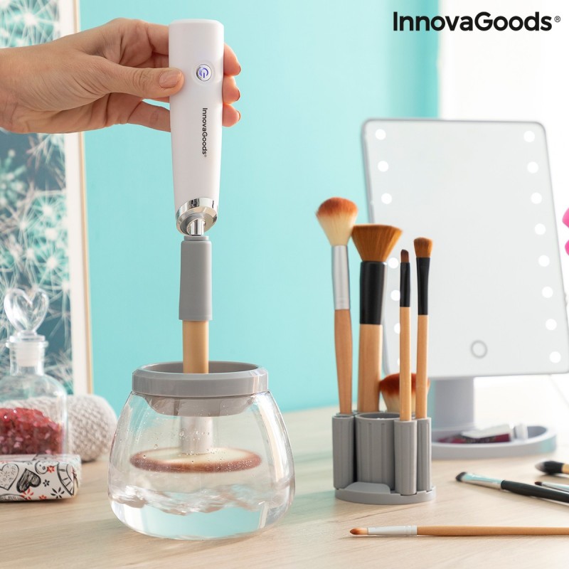 Nettoyeur et Séchoir Automatique pour Pinceaux de Maquillage Maklin InnovaGoods - Produits Innovagoods à prix de gros