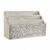 Organisateur polyvalent DKD Home Decor Volets Naturel Bois de manguier (32 x 13 x 21 cm) - Porte-documents à prix de gros