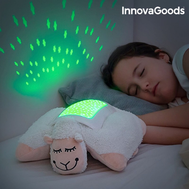 Peluche Projecteur LED d'Étoiles Mouton InnovaGoods - projecteur d'étoiles à prix de gros