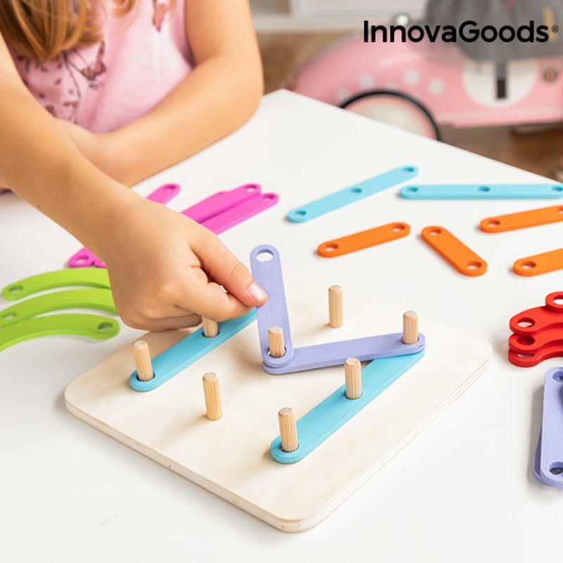 Koogame InnovaGoods 27-piece wooden letter and number set - Innovagoods products at wholesale prices