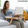 Table pliante d'appoint en bambou Lapwood InnovaGoods - Produits Innovagoods à prix de gros