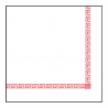 Lot de 700 Serviettes grecque 45 G/m2 - serviette en papier à prix grossiste