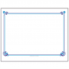 Lot de 2000 Sets De Table Bleu Ciel Céleste 48 G/m2 - set de table à prix grossiste