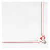 Lot de 1200 Serviettes Ecolabel Bordeaux Gris 18 G/m2 - serviette en papier à prix grossiste Lot de 1200 Serviettes Ecolabel Bordeaux Gris 18 G/m2 - serviette en papier à prix grossiste