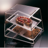 Présentoir Pâtisserie 2 Niveaux - vitrine à prix grossiste Présentoir Pâtisserie 2 Niveaux - vitrine à prix grossiste