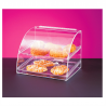 Présentoir Pâtisserie Courbé 2 Niveaux - vitrine à prix de gros
