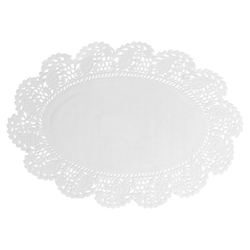Set of 250 Openwork Oval Lace - lace doily at wholesale prices