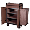 Chariot Avec Portes 2 Sacs De Vinyl - chariot de cuisine à prix grossiste Chariot Avec Portes 2 Sacs De Vinyl - chariot de cuisine à prix grossiste