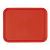 Plateau Fast Food rouge 27,5 * 35,5 cm - plateau restauration à prix grossiste