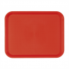 Plateau Fast Food rouge 30,4X41,4 Cm - plateau restauration à prix de gros