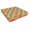 Pack of 100 Ecological Microflute Pizza Boxes 350 G/m2 - pizza box at wholesale prices