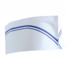 Lot de 100 Calots Ajustables Bateau Franges Bleues - calot à prix grossiste Lot de 100 Calots Ajustables Bateau Franges Bleues - calot à prix grossiste