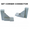 Set 2 Corner Connectors - connector at wholesale prices