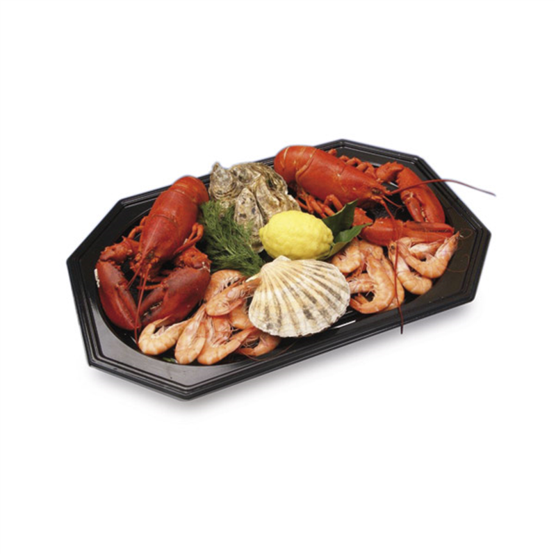 Lot de 100 Plateux Traiteur - Accessoire recyclable à prix de gros