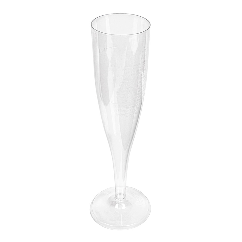 Set of 180 Injected Champagne Flutes Petites - champagne flute at wholesale prices