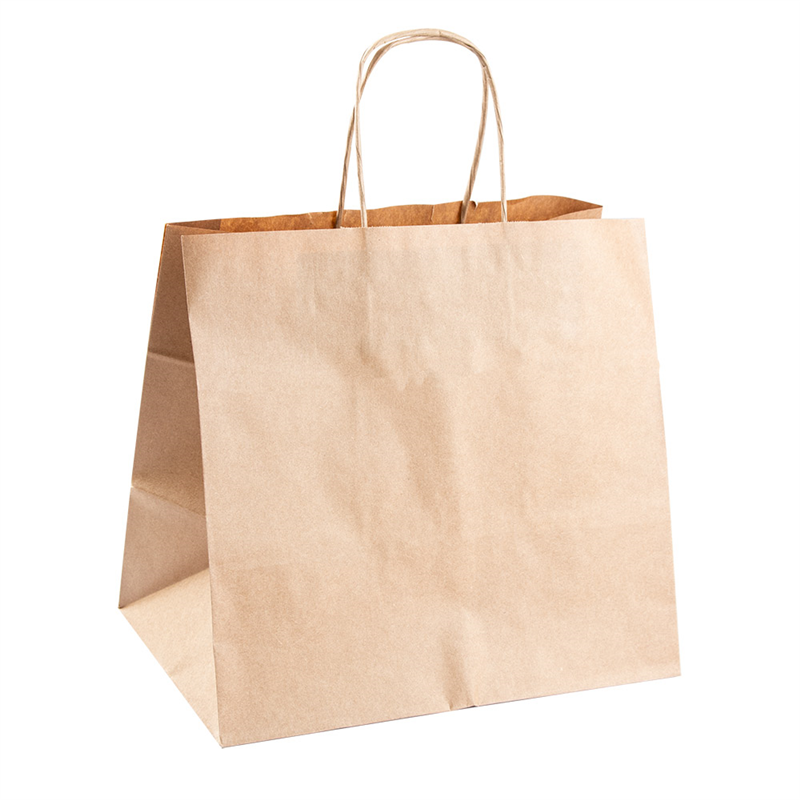 Lot de 250 Sacs Sos Traiteur Avec Anses 80 G/m2 - Sac naturel à prix grossiste