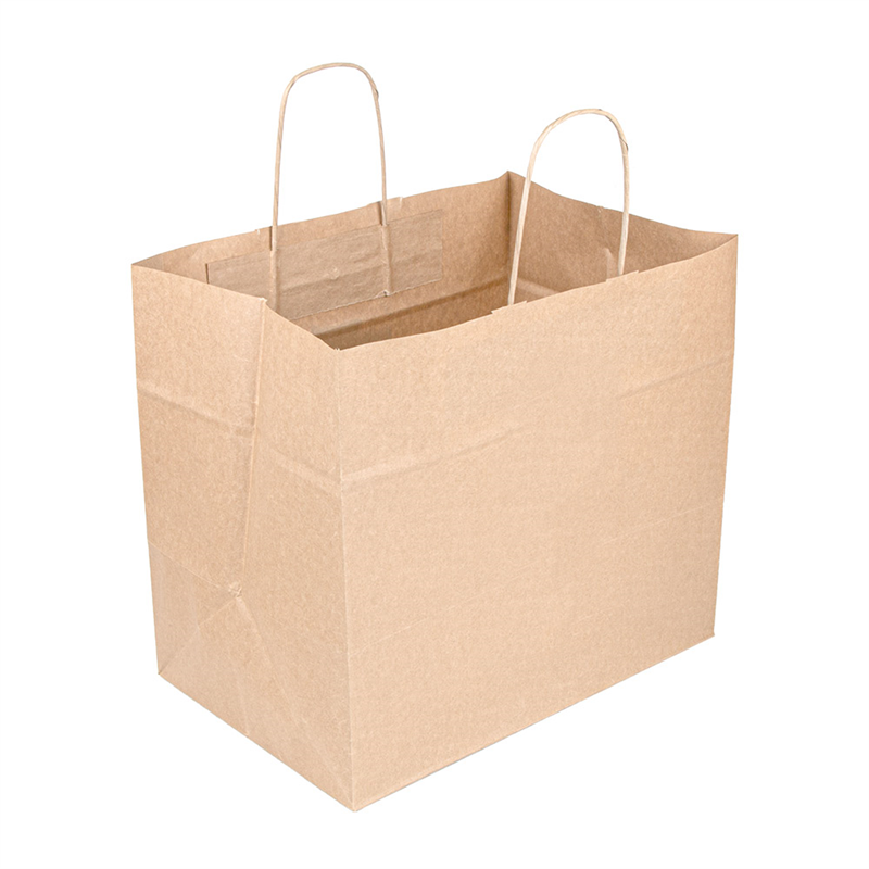 Lot de 250 Sacs Sos Traiteur Avec Anses 90 G/m2 - Sac naturel à prix de gros