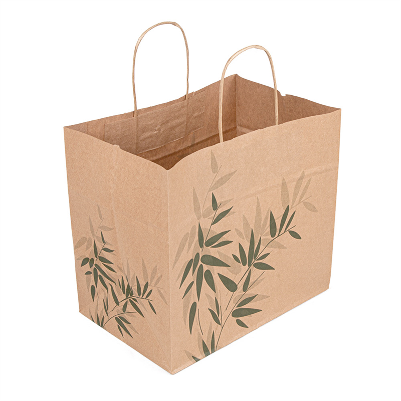Lot de 250 Sacs Sos Avec Anses traiteur 80 G/m2 - Sac naturel à prix grossiste