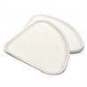 Set of 500 1/4" Triangular Pizza Plates - single use plate at wholesale prices