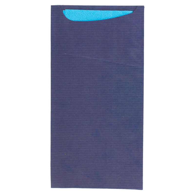 Lot de 400 Sacs Couverts Serviette 80 10Pe G/m2 - serviette en papier à prix grossiste