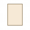 Lot de 100 Bristols Pour Porte-Menus - Liseré Marron 130 G/m2 - Porte-menu à prix grossiste Lot de 100 Bristols Pour Porte-Menus - Liseré Marron 130 G/m2 - Porte-menu à prix grossiste