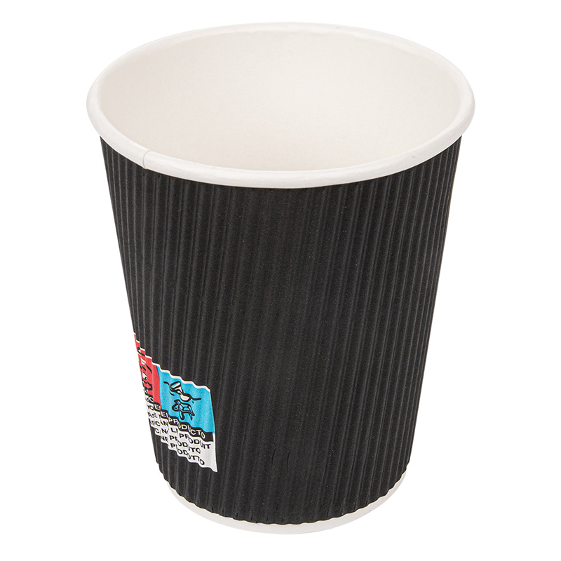 Pack of 1000 Double-Wall Corrugated Hot Drink Cups - single-use cup at wholesale prices