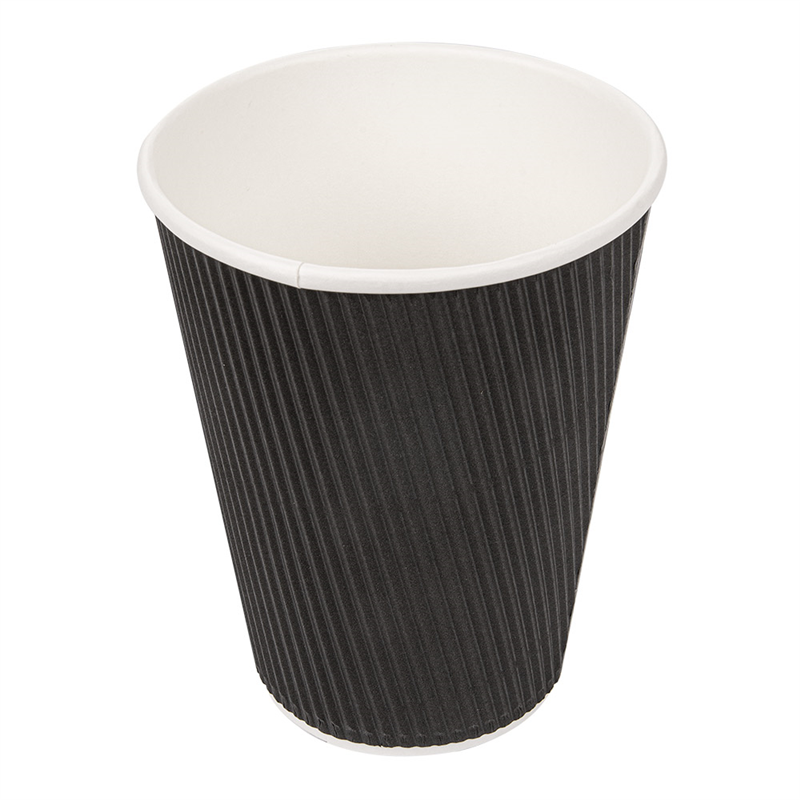 Pack of 1000 Double-Wall Corrugated Hot Drink Cups - single-use cup at wholesale prices