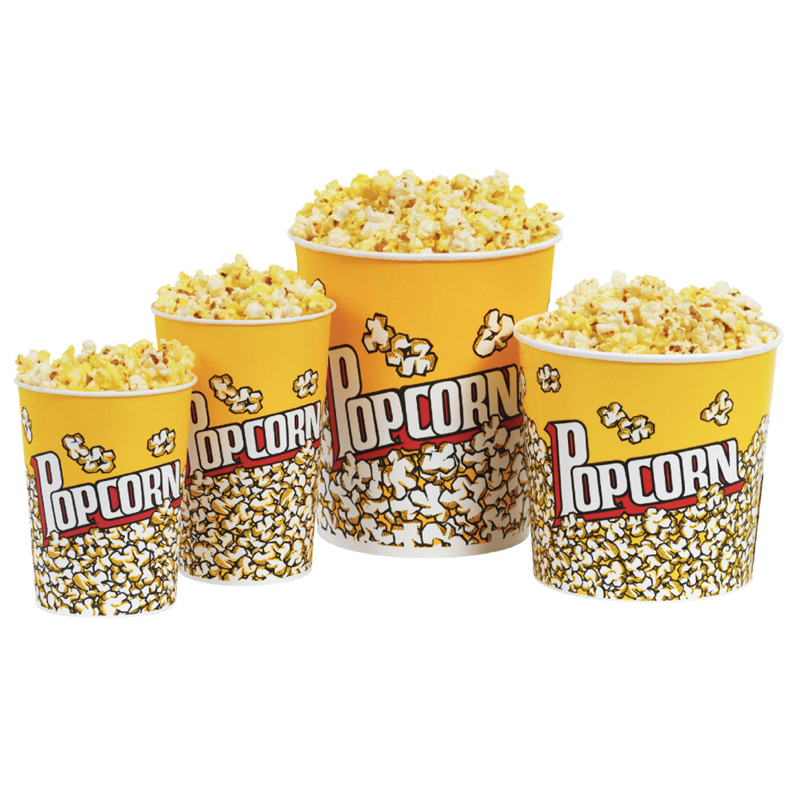 Lot de 150 Récipients Pour Pop-Corn 300 20 Pe G/m2 - Gobelet à prix grossiste