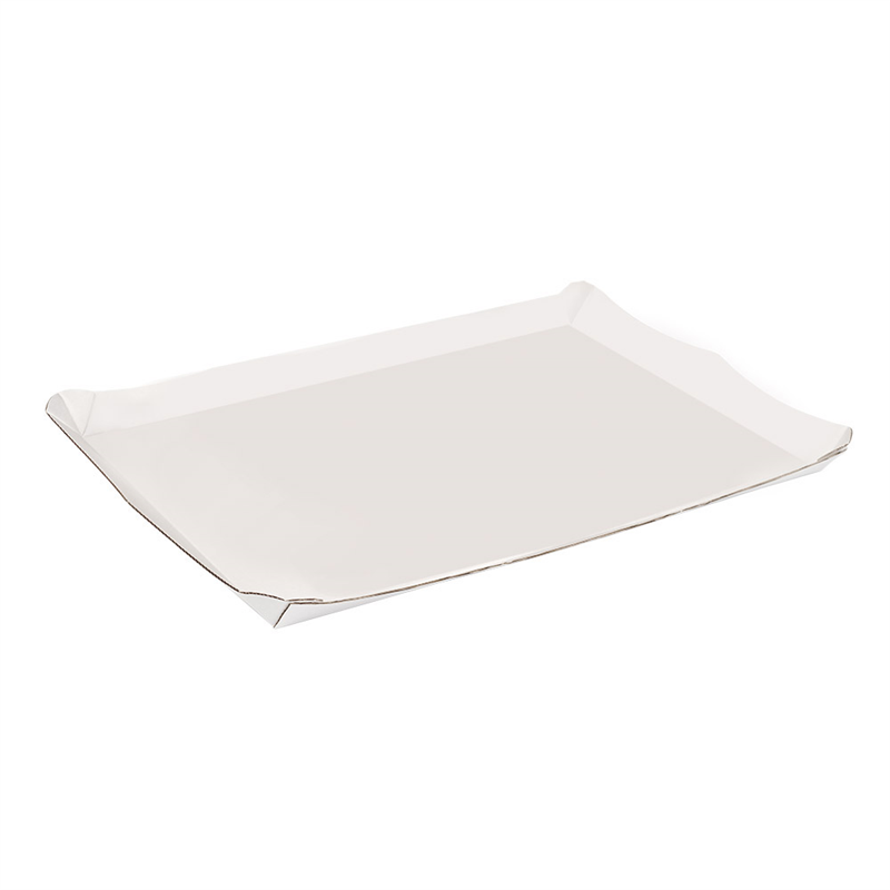 Lot De 24 Plateaux De Service Empilables - 36x27x2 Cm, Bleu - Polypropylène, Antidérapant, Lavable Au Lave-vaisselle - Pour Restaurant, Cantine, école