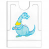 Lot de 500 Bavoirs dino Avec Sachet - bavoir jetable à prix grossiste Lot de 500 Bavoirs dino Avec Sachet - bavoir jetable à prix grossiste