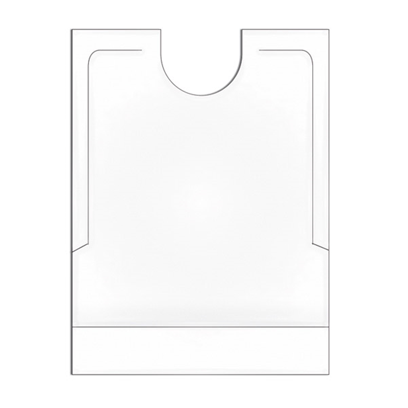 Pack of 500 Bibs With Bag - disposable bib at wholesale prices