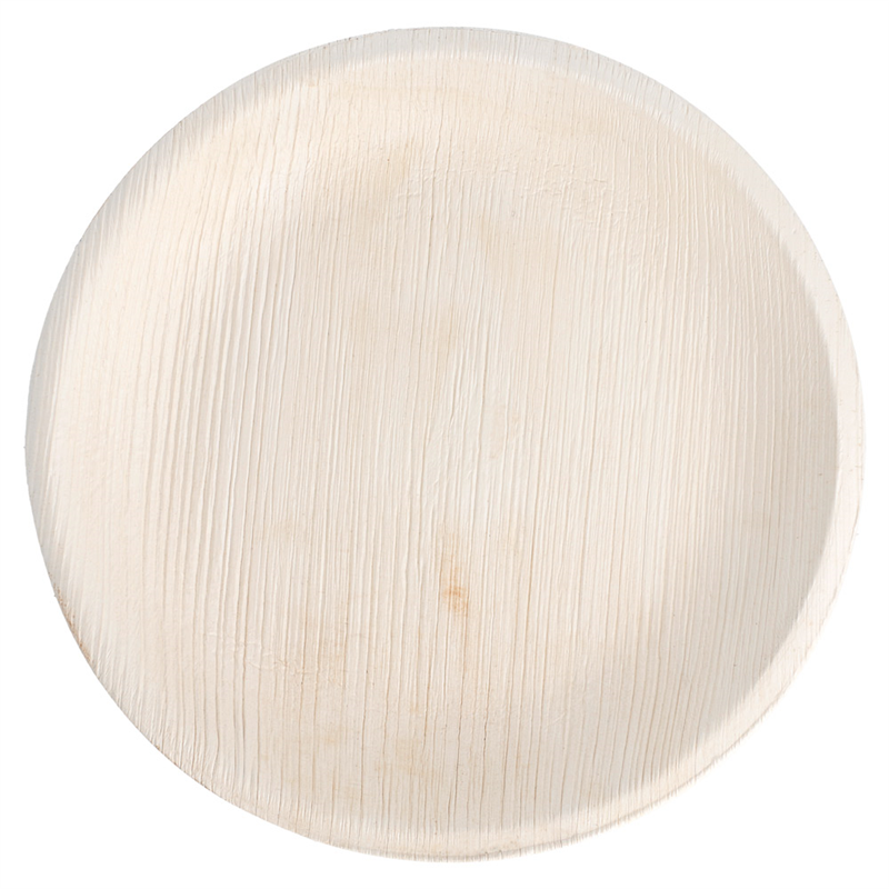 Set of 200 Round Plates - single use plate at wholesale prices